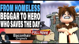 From Homeless Beggar to Hero Who Saves the Day, FULL MOVIE | roblox brookhaven rp