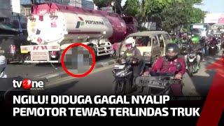 Pengendara Meregang Nyawa Tergilas Truk Tangki Pertamina | Kabar Petang tvOne