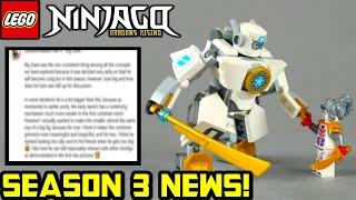 Ninjago Designer Drops New Season 3 Info! ️ Ninjago Dragons Rising Season 3 News! Ninjago 2025 News