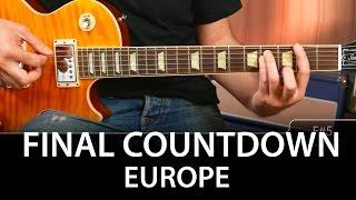 The Final Countdown en Guitarra DEMO guitar cover