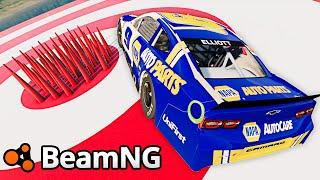 HIT THE TARGET WITH CHASE ELLIOTT // BeamNG Drive | NASCAR Mod