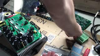 Taking apart a servo drive for IGBT repair - Part1