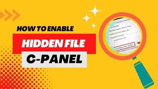 How to Enable Hidden files in cPanel ?