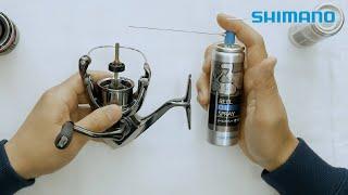 Take Care of your Spinning Reel: with Shimano Reel Oil Grease Spray | Reel Washing Oiling