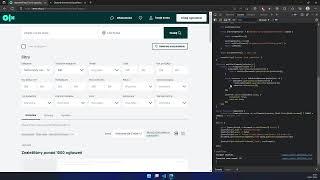 Scraping OLX using browser dev tools