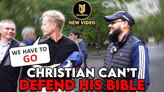 Muslim Proves Bible Cannot Be Trusted | Hashim | Speakers Corner