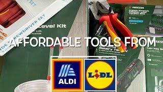 Affordable tools from Aldi workzone  & Lidl parkside GIVEAWAY #17.