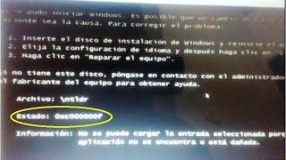 Erro no arranque do Windows failed to start  File Boot BCD Erro 0xc00000f, Solução Passo a Passo