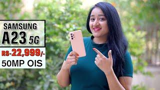 Samsung A23 5G - Unboxing & Overview in HINDI ( Indian Retail Unit )