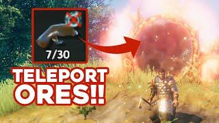 How to TELEPORT ORES & METALS EASILY In VALHEIM