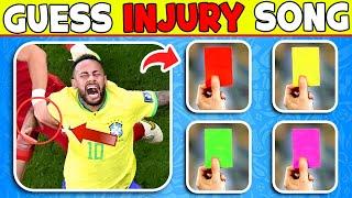  Guess INJURY SONG Can You Guess Football Players by their Songs and Injuries? | Ronaldo, Messi