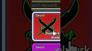 Dual Dark Blade Fake R Real  Clip Credit to NotOG #roblox #bloxfruits