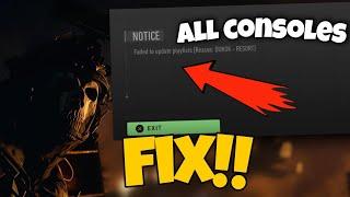 How To Fix Warzone 2.0 Failed To Update Playlist on PS5, PS4, Xbox