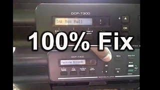 Ink Box Full on Brother t 300 Printer || 100% Solution