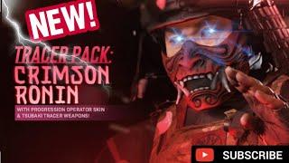 NEW CRIMSON RONIN TRACER PACK BUNDLE (MODERN WARFARE/WARZONE)