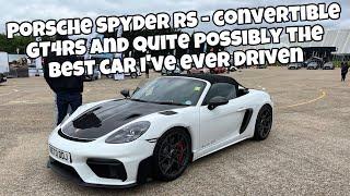 Porsche 718 Spyder RS - Best useable sportscar ever made?