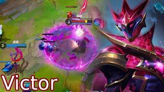 wild rift Victor _  (secret boss skiviktor) victor gameplay rank