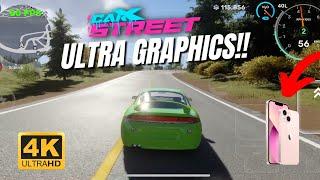 CarX Street Ultra Graphics Gameplay | iPhone 13 | 4K 60FPS