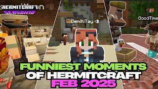 Hermitcraft Season 10 Funniest Moments of February 2025 feat GeminiTay, SmallishBeans, Grian & Scar