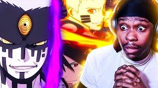 NARUTO AND SASUKE VS MOMOSHIKI!! Boruto Episode 65 Reaction