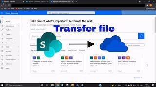 How to fetch file from SharePoint by power automate | Transfer file from SharePoint to OneDrive