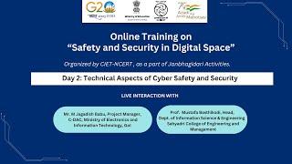 Online Training Day 2: Technical Aspects of Cyber Safety and Security
