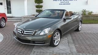 The W212 2013 Mercedes Benz E350 Sport Convertible is a beautifully styled 4-seat cabriolet *SOLD*