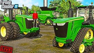 STARTING $1,000,000 FARM ELMCREEK (LIVE) | MULTIPLAYER | FARMING SIMULATOR 22