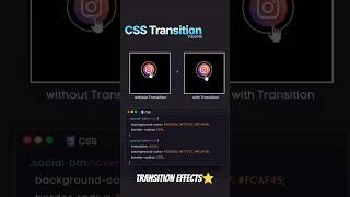 Transition Effects in CSS ⭐ #coding #html #programming