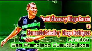 David Álvarez y Diego Garcia vs Fernando Cabello y Diego Rodriguez San Francisco Cuautliquixca