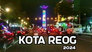 SUASANA BARU KOTA PONOROGO 2024 DI MALAM HARI