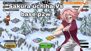 Nxb:Sakura Uchiha Vs Base Top1 (p2w) team attack mission