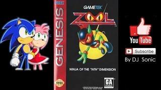 Zool: Ninja of the 'Nth' Dimension (Sega Genesis) - Longplay