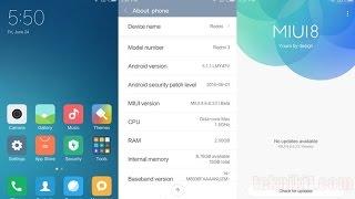 Latest MIUI 8 update vertion 8 7.1.19 review for all MI devices