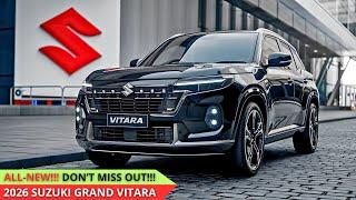 2026 Suzuki Grand Vitara REVEALED! Game-Changing Features