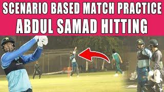 Abdul Samad vs Hasan Ali | Abrar, M Ali Batting | M Ali Bowing in practice match