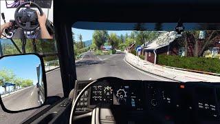 Pomezania Map - Euro Truck Simulator 2 | Thrustmaster TX gameplay