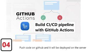 (04) Deploy Laravel App on Server Using Github Actions | Build CI/CD Pipeline with GitHub Actions