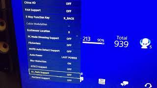 Hidden secret menu to appear blur reduction on samsung tv TU8000 #samsungtv