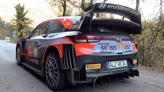 Teemu Suninen Testing Hyundai i20 WRC | ACI Rally Monza 2021