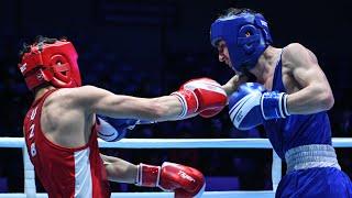 Sobirjon Tastanov (UZB) vs. Amantur Dzhumaev (KGZ) Asian Youth Championships 2024 Final (54kg)