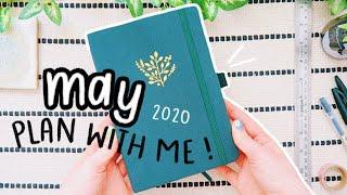 PLAN WITH ME ⭐️ may 2020 ~minimalist ~ bullet journal setup