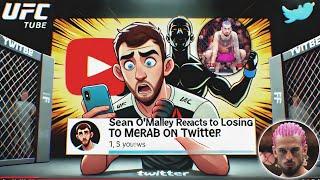 Sean O'Malley Reacts to Losing to Merab Dvalishvili on Twitter ।