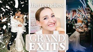 The BEST (and WORST) Wedding Grand Exits of All Time.