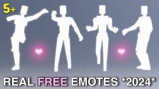 NEW FREE EMOTES ON ROBLOX