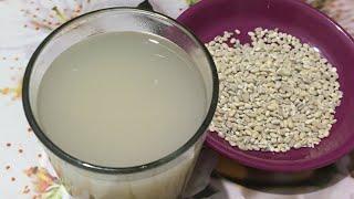 How to make Barley water recipe at home in Telugu|Summer Drinks |#Youtube shorts |#Shorts