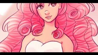 Steven Universe - Rose Quartz (Speedpaint!)