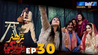 Zahar Zindagi - Ep 30 | Sindh TV Soap Serial | SindhTVHD Drama