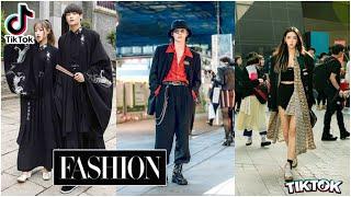 Chinese street fashion tik tok compilation