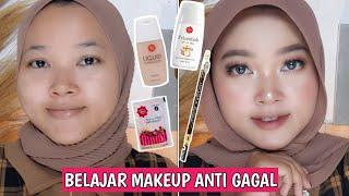 BELAJAR MAKEUP NATURAL ANTI DEMPUL UNTUK PEMULA || Viva